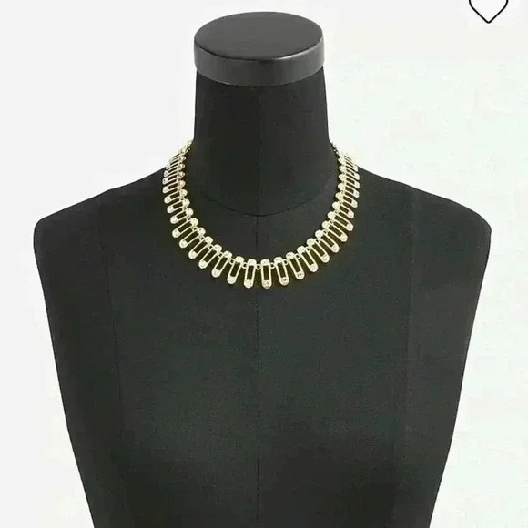 J Crew Loop Collar with Crystals